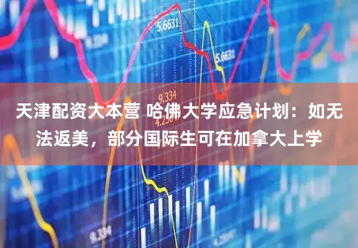 天津配资大本营 哈佛大学应急计划：如无法返美，部分国际生可在加拿大上学